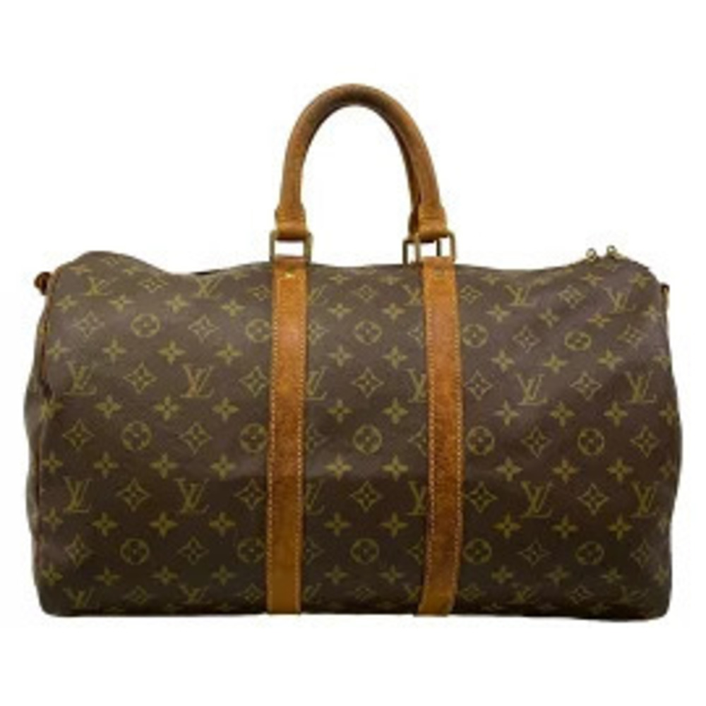 LOUIS VUITTON Keepall Bandouliere Boston Bag